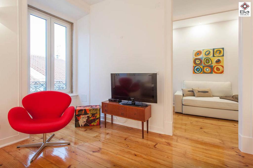 Design Duplex Apartment Ba/ Chiado Lisbona Camera foto